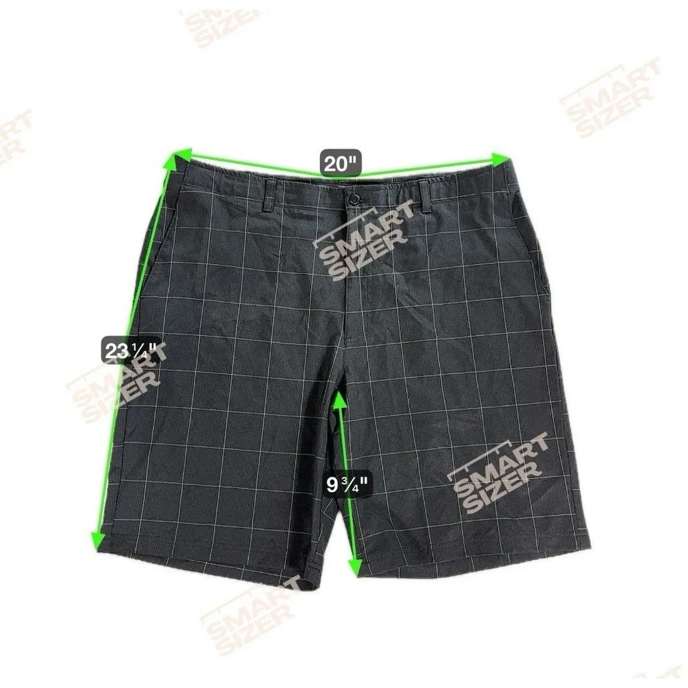 Ben Hogan Golf Shorts Mens 40‎ Grey Bundle Lot 2 Pairs Stretch Performance Check